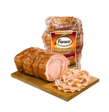 FIORUCCI ROSTELLO PORCHETTA £12.82  AL KG (APPROX. 5.5 KG) PROMO £12.31