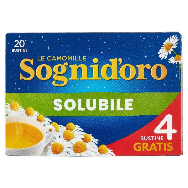 SOGNI D'ORO CHAMOMILE SOLUBLE X20 100 GR (24 in a box)