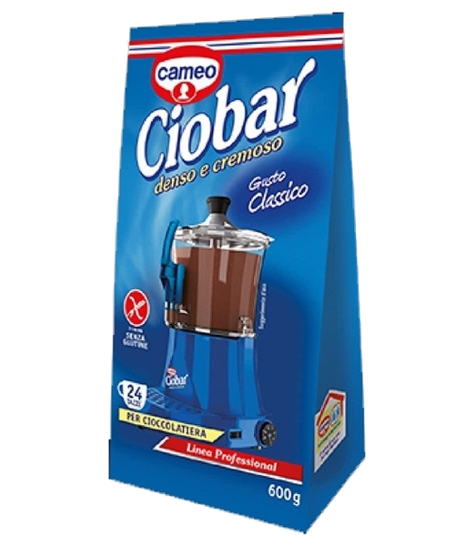 CAMEO CIOBAR PROFESSIONAL CLASSIC MILK CHOCOLATE 600 GR (5 in a box)