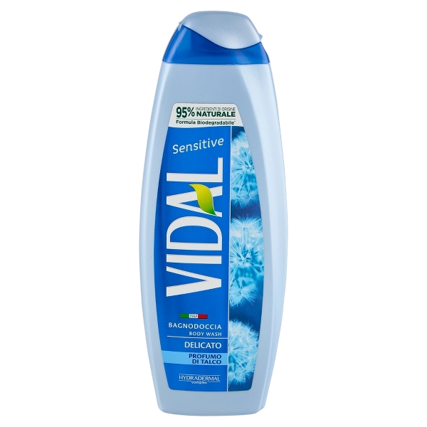 VIDAL SHOWER BATH DELICATO SENSITIVE 500 ML (12 in a box)