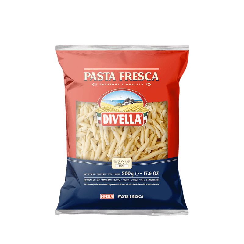 DIVELLA FRESH PASTA FUSILLI AVELLINESI 500 GR (10 in a box)