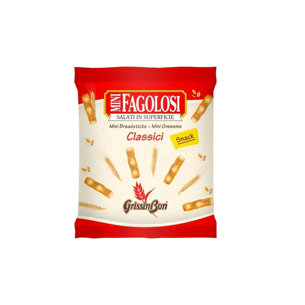GRISSINBON BREADSTICKS FAGOLOSI CLASSIC MULTIPACK X8 165 GR (16 in a box)