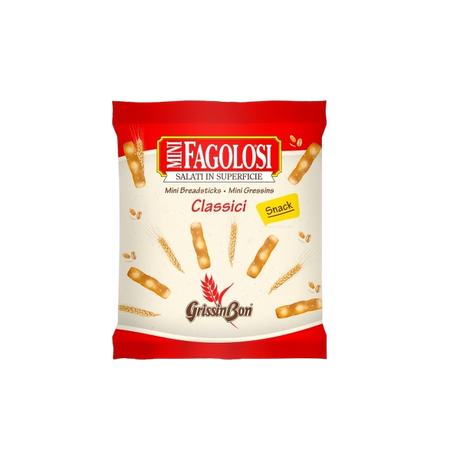 GRISSINBON BREADSTICKS FAGOLOSI CLASSIC MULTIPACK X8 165 GR (16 in a box)