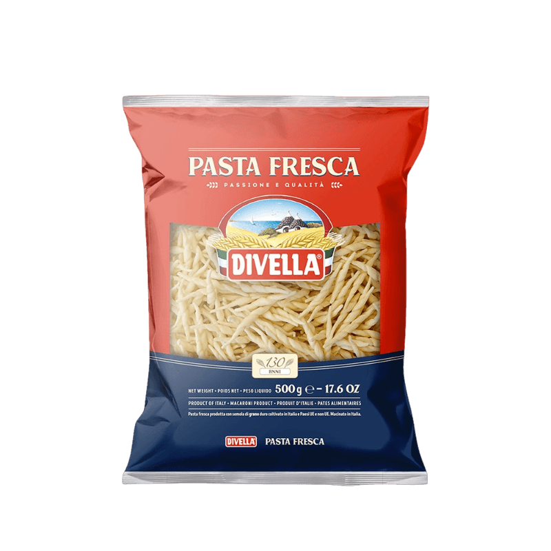 DIVELLA FRESH PASTA TROFIETTE 500 GR (10 in a box)
