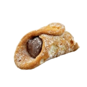 DIFORTI DESSERT CANNOLI FILLED HAZELNUT CHOCOLATE 150 GR (6 in a box)