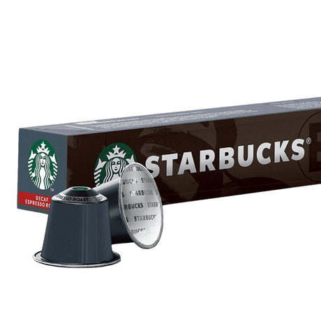 STARBUCKS COFFEE CAPSULES DEK ESPRESSO ROAST X10 120 GR (12 in a box)