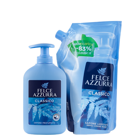 FELCE AZZURRA SOAP LIQUID CLASSIC 300 ML (12 in a box)