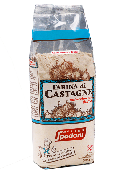 SPADONI FARINA DI CASTAGNE 500 GR (12 in a box) –