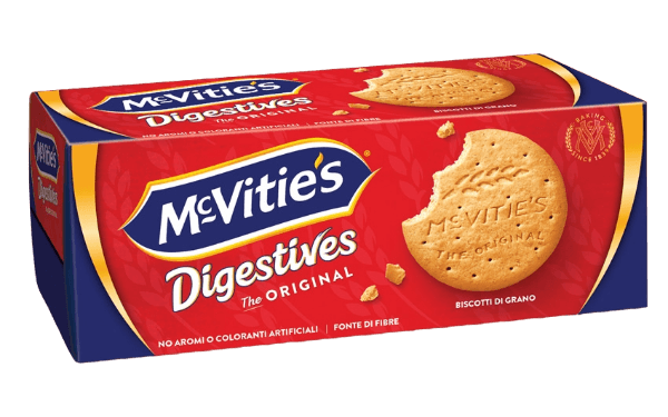 MC VITIE'S BISCOTTI DIGESTIVES ORIGINAL 400 GR (21 in a box)