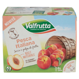VALFRUTTA NETTARE FRUIT JUICE PESCA BRICK 200 ML X6 (4 in a box)
