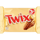 TWIX SNAK BARS CHOCOLATE MULTIPACK X3 150 GR (36 in a box)
