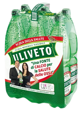 ULIVETO CARBONATED WATER PET 1.5 LT (6 in a box)