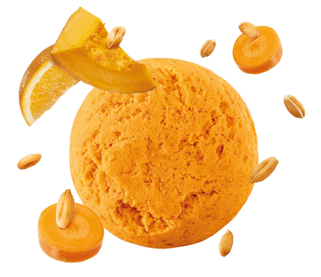 MISURA FIBRE EXTRA BISCOTTI FILLED PUMPKIN CARROT ORANGE 260 GR (8 in a box)