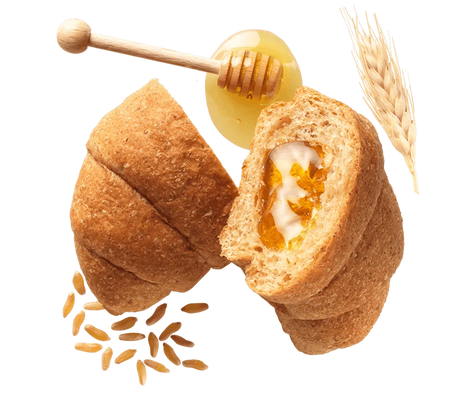 MISURA FIBRE EXTRA CORNETTI WHOLEMEAL HONEY X6 300 GR (8 in a box)