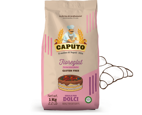CAPUTO FLOURS FIOREGLUT DOLCI GLUTEN FREE 1 KG (12 in a box)