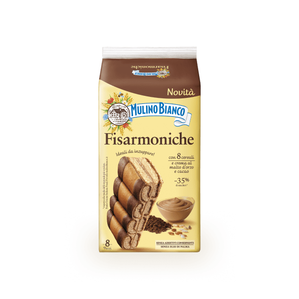 MULINO BIANCO SNACK FISARMONICHE X8 264 GR (9 in a box)