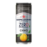 SAN PELLEGRINO ZERO CHINO' CHINOTTO CANS 330 ML (24 in a box)