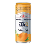 SAN PELLEGRINO ZERO ARANCIATA CANS 330 ML (24 in a box)