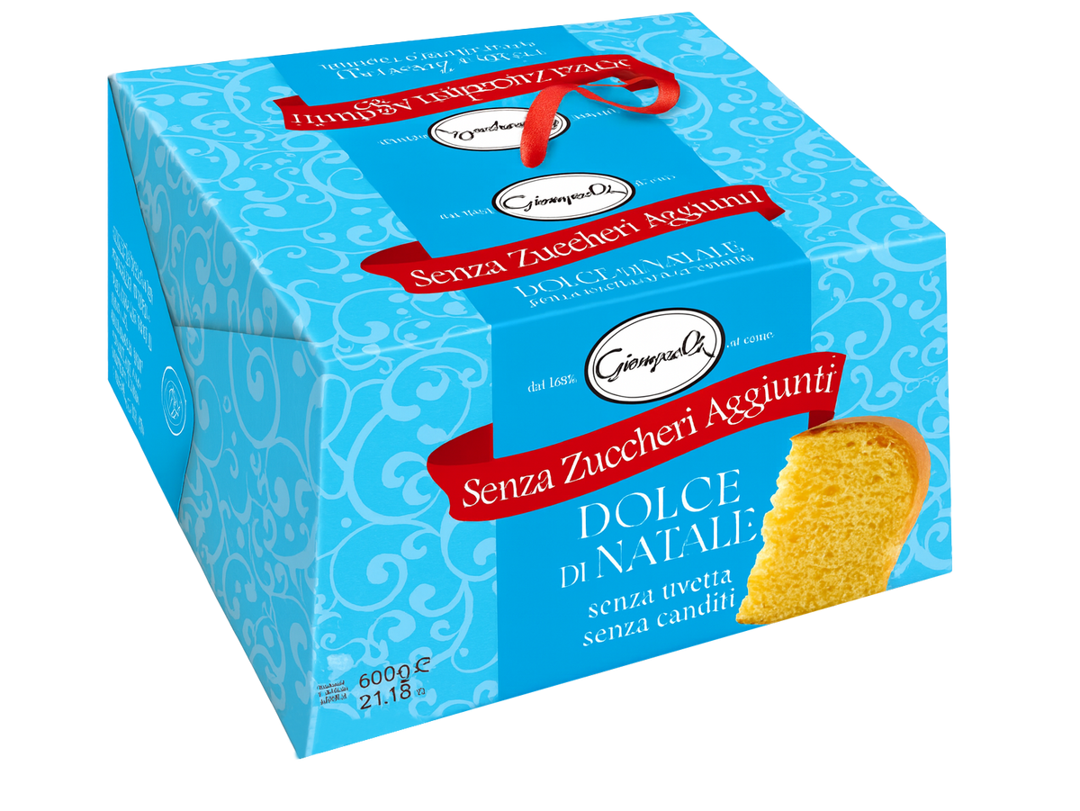 GIAMPAOLI CAKE WITHOUT ADDED SUGAR 600 GR (6 in a box)