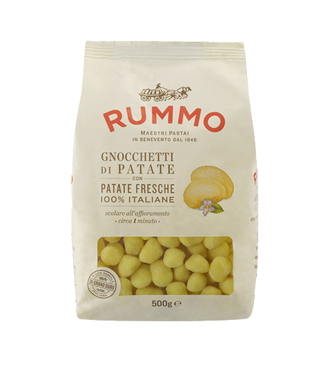 RUMMO FRESH PASTA GNOCCHETTI OF POTATOES 500 GR (8 in a box)