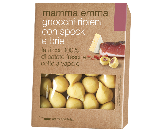MAMMA EMMA STUFFED PASTA GNOCCHI WITH SPECK E BRIE 350 GR (6 in a box)