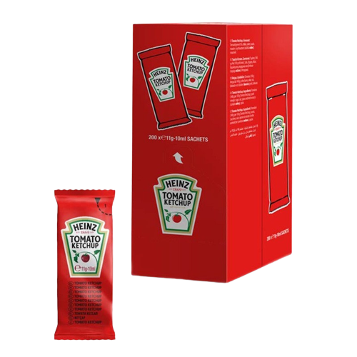 HEINZ EXPO KETCHUP MONOPACK X200 11 GR (1 in a box)