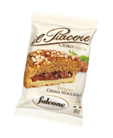 FALCONE IL PIACERE CIOKOSNACK HAZELNUT X4 240 GR (12 in a box)