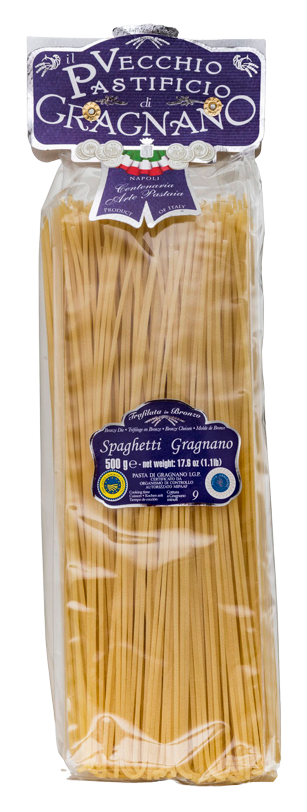 VECCHIO PASTIFICIO PASTA DI GRAGNANO IGP SPAGHETTI 500 GR (16 in a box)