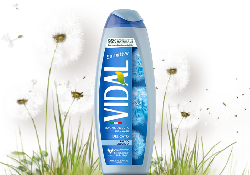 VIDAL SHOWER BATH DELICATO SENSITIVE 500 ML (12 in a box)