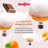 DAL COLLE SNACK BOMBOLONE CHOCOLATE X5 210 GR (12 in a box)