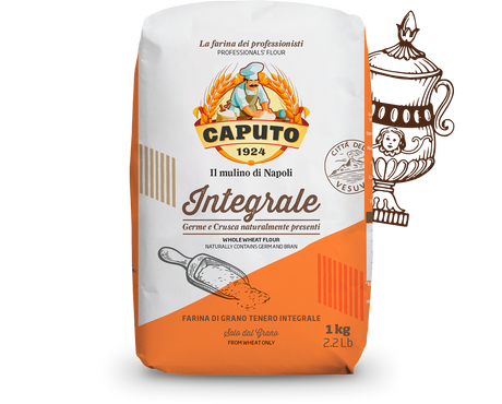 CAPUTO FLOURS WHOLEWHEAT 1 KG (10 in a box)