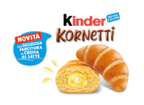 KINDER CROISSANT KORNETTI CREMA MILK X6 270 GR (12 in a box)