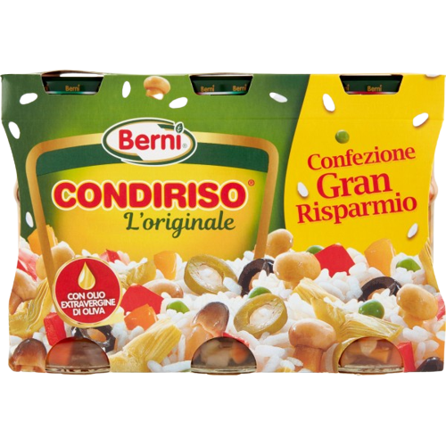 BERNI CONDIRISO ORIGINAL JAR 300 GR X3 (4 in a box)