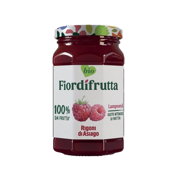 RIGONI JAMS FIOR DI FRUTTA RASPBERRY 250 GR (6 in a box)