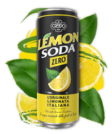 LEMONSODA ZERO DRINK LEMON CANS 330 ML (24 in a box)