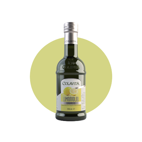 COLAVITA SEASONINGS LIMONOLIO EXTRA VIRGIN OLIVE OIL WITH LEMON 250 ML (6 IN A BOX)