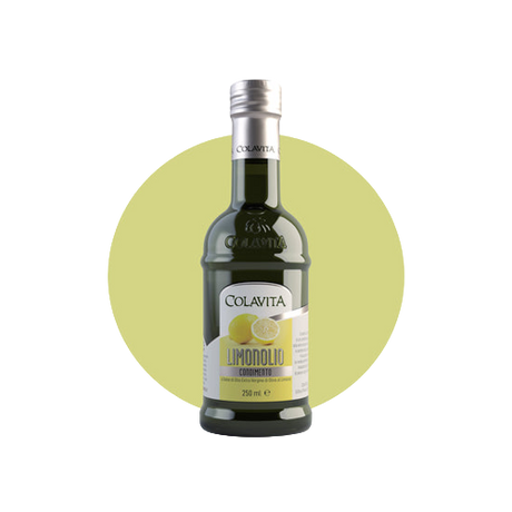 COLAVITA SEASONINGS LIMONOLIO EXTRA VIRGIN OLIVE OIL WITH LEMON 250 ML (6 IN A BOX)