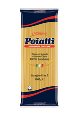 POIATTI PASTA DI SEMOLA SPAGHETTI N.3 1 KG (12 in a box)