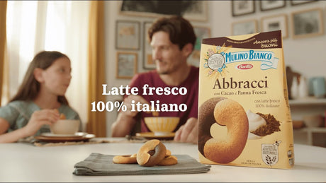 MULINO BIANCO BISCOTTI ABBRACCI 350 GR (12 in a box)