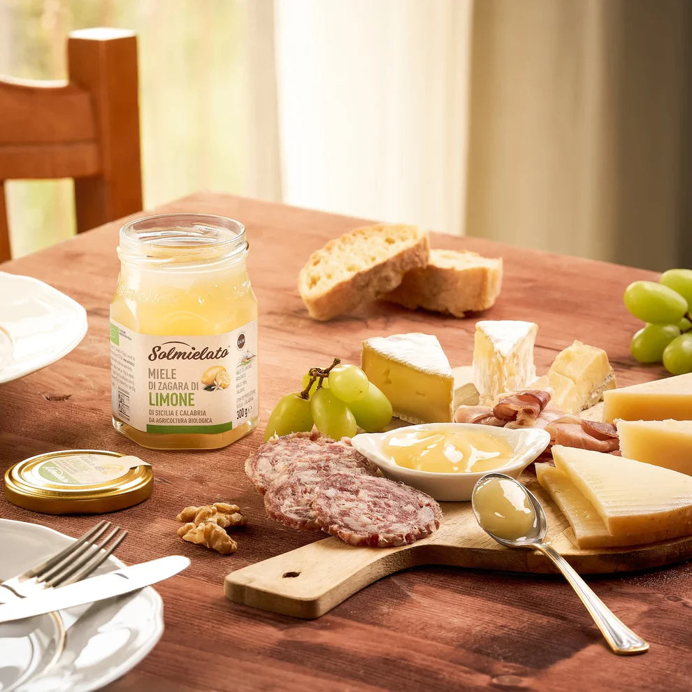SALMIELATO BIO HONEY MIELE DI ZAGARA DI LIMONE JAR 300 GR (6 in a box)