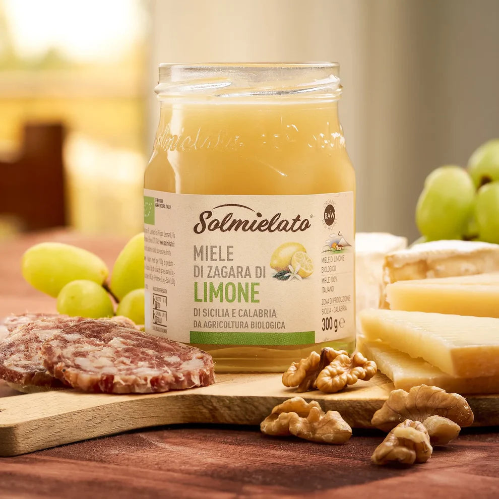 SALMIELATO BIO HONEY MIELE DI ZAGARA DI LIMONE JAR 300 GR (6 in a box)
