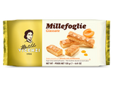 VICENZI MILLEFOGLIE D'ITALIA GLAZED CREAM APRICOT 125 GR (16 in a box)