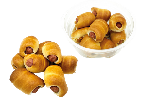 FIORMEL BREAD MINI HOT DOG 180 GR (12 in a box)