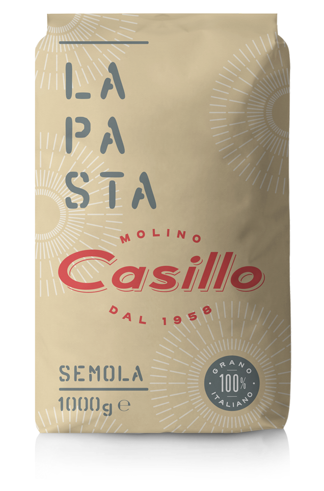CASILLO FLOURS SEMOLA LA PASTA 1 KG (10 in a box)