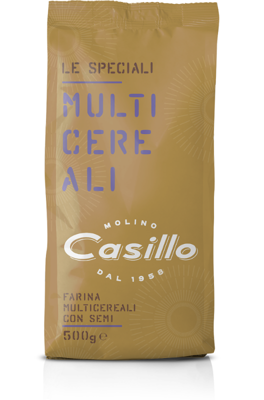 CASILLO FLOURS MULTICEREALI WITH SEEDS 500 GR (10 in a box)