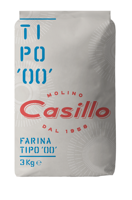 CASILLO FLOURS TYPE "00" 3 KG (1 in a box)