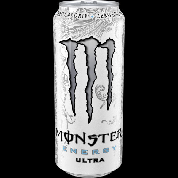 MONSTER ENERGY ZERO SUGAR ULTRA CANS 500 ML (24 in a box )