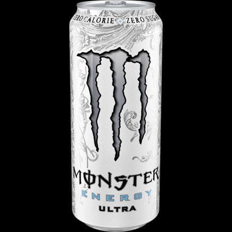 MONSTER ENERGY ZERO SUGAR ULTRA CANS 500 ML (24 in a box )