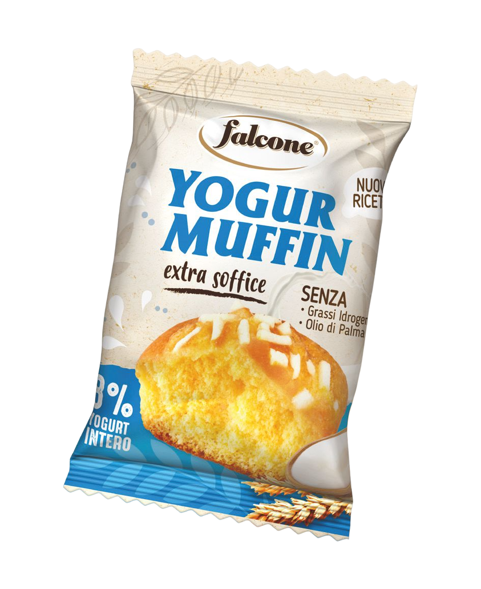 FALCONE MUFFIN YOGUR WHOLE YOGURT X4 200 GR (10 in a box)