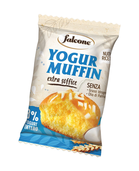 FALCONE MUFFIN YOGUR WHOLE YOGURT X4 200 GR (10 in a box)
